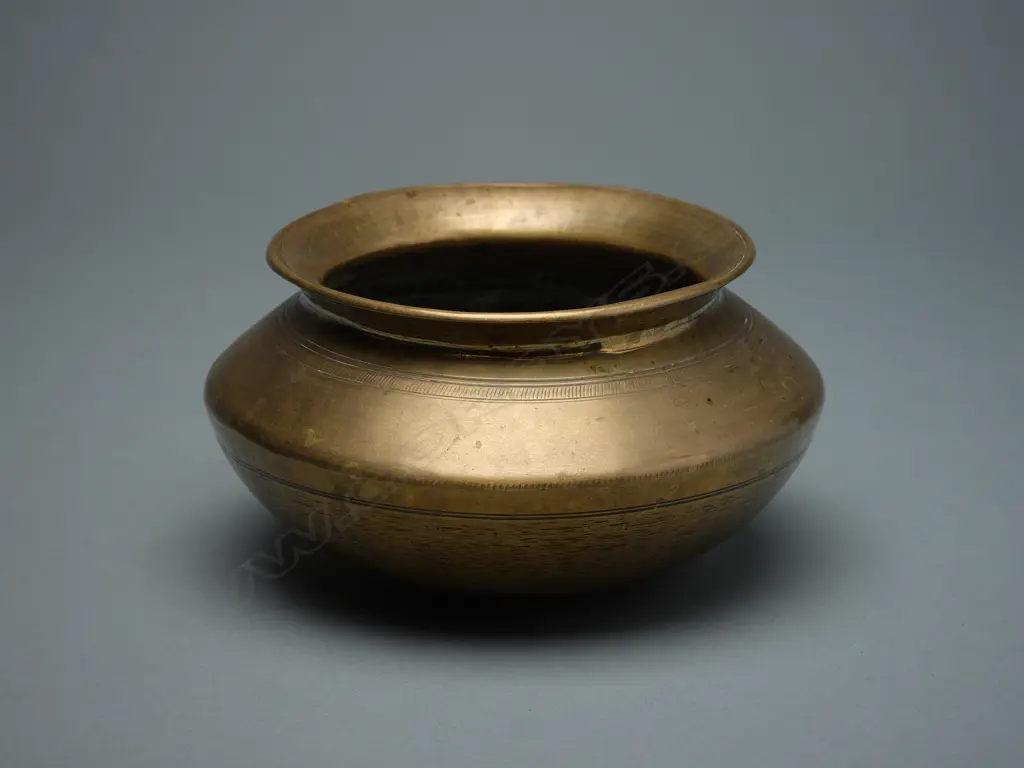 Modern brass cooking pot - Biryani Handi Tope - India, Image 1++